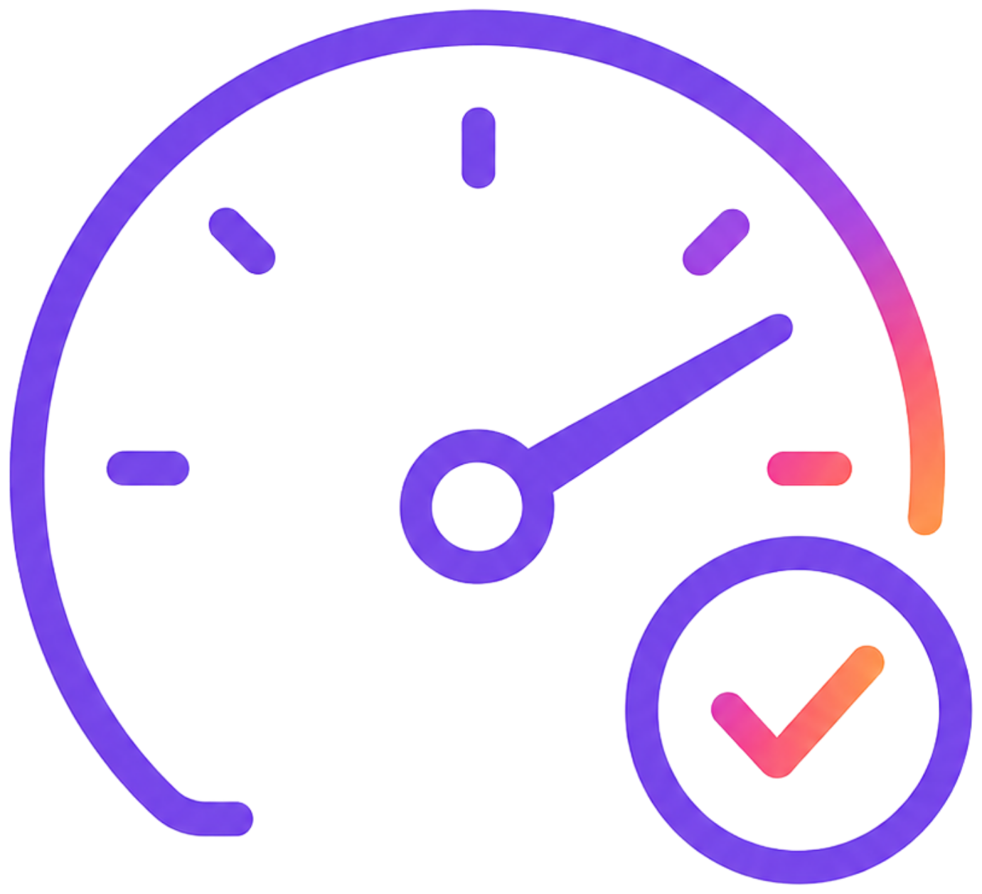 Credit score gauge