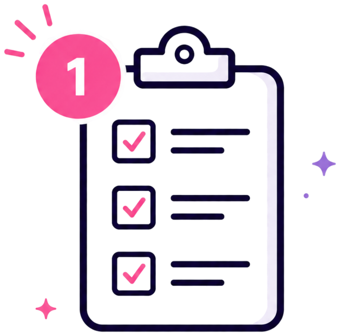 Step one: complete the VowCheck assessment