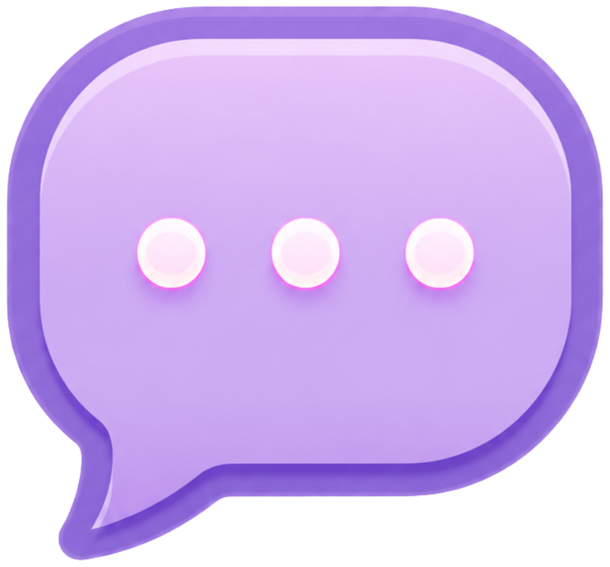 Expert guidance chat bubble
